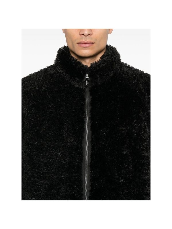 Faux Fur Zip-up Jacket