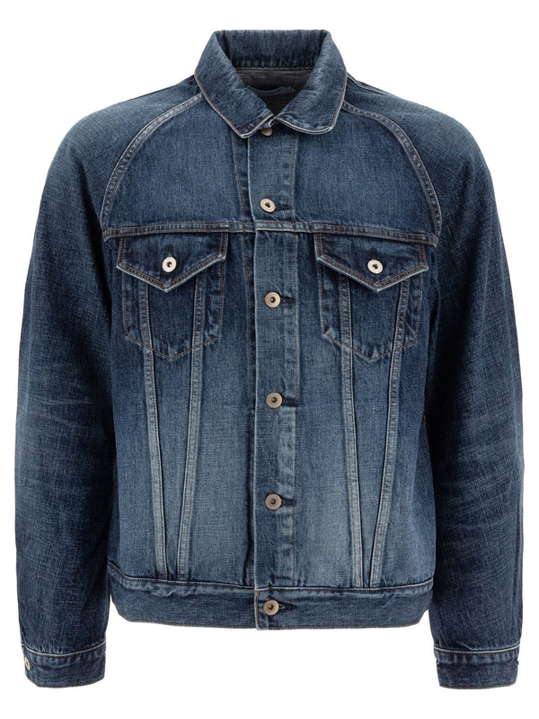 Chest Pocket Denim Trucker Jacket