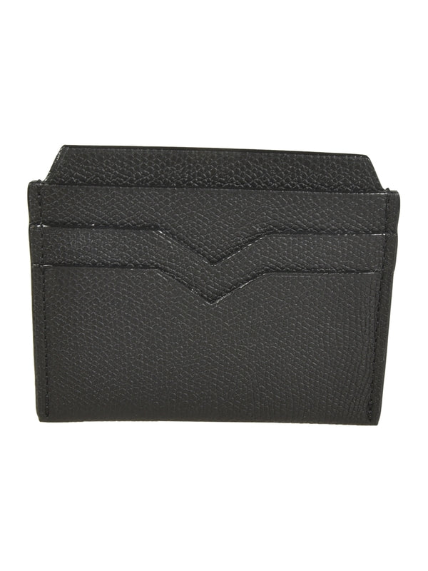 Black Leather Card Wallet