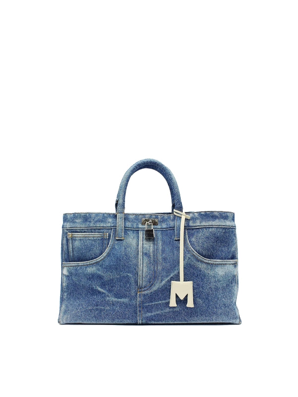 Medea Blue Tote Bags