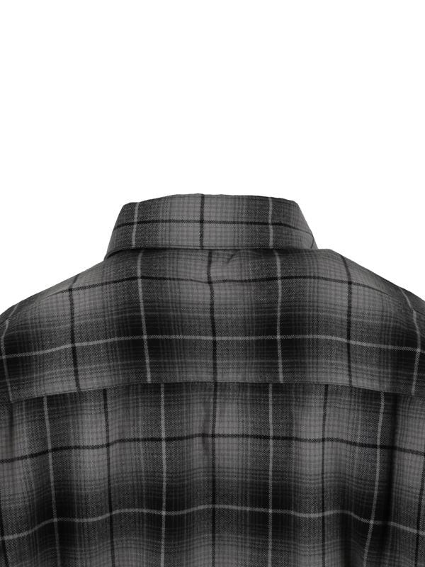 Deconstructed Check Pattern Shirt