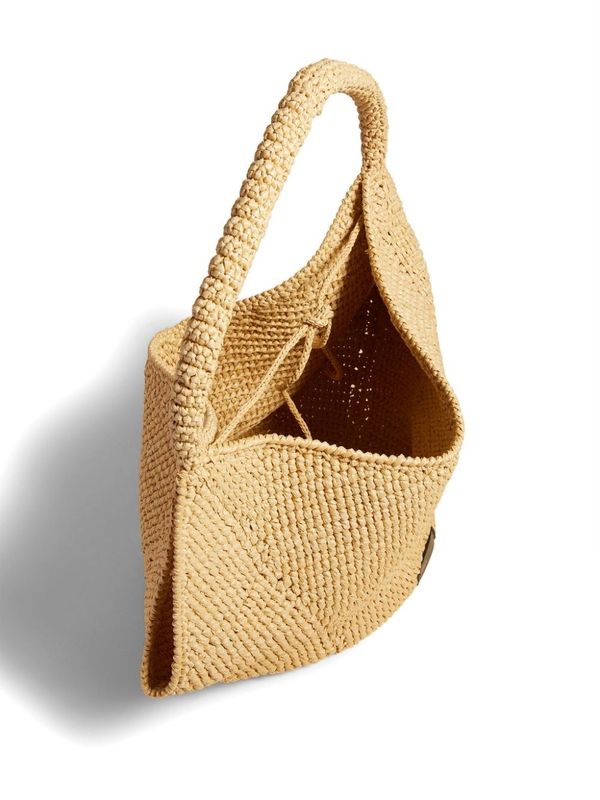 Lotus Raffia
  Medium Tote Bag
