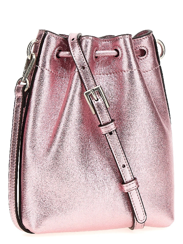 Bon Bon Metallic Leather
  Bucket Bag