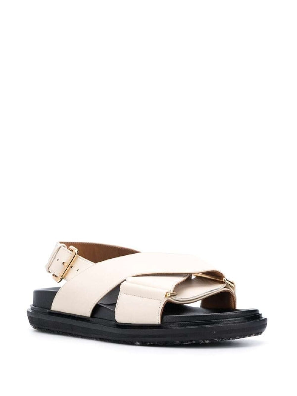 Fussbett Cross Leather Sandals