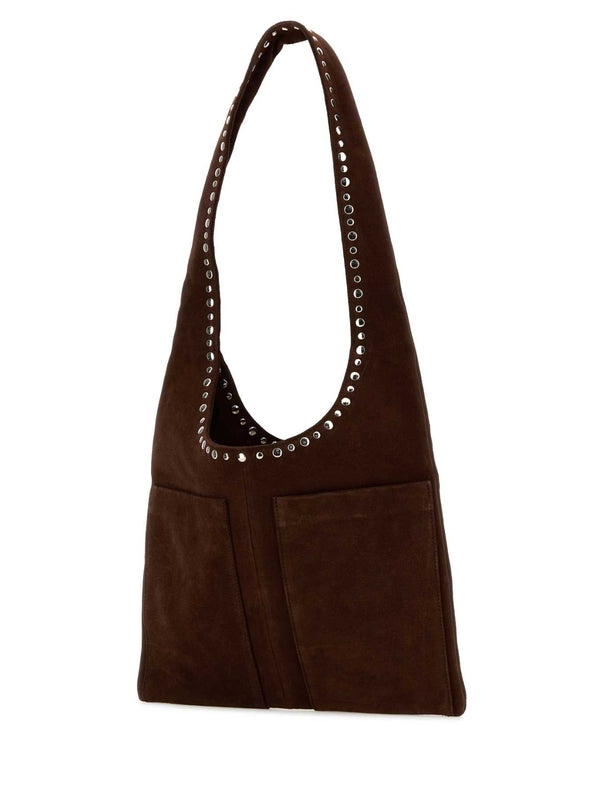 Blanca Suede Shoulder Bag