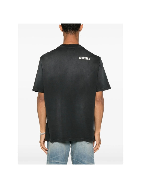 Amiri Black Half Sleeve