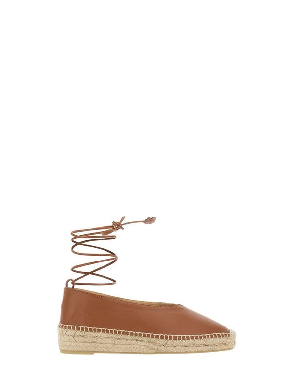 Castañer Brown Flat Shoes