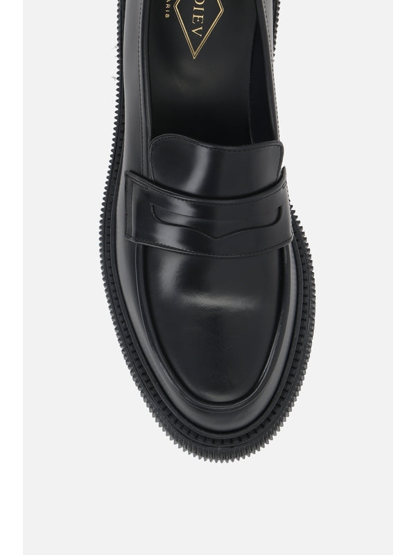 Adieu Leather Penny Loafers