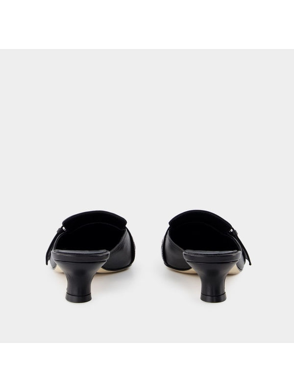 Danielle Buckle Mule Sandal
  Heels