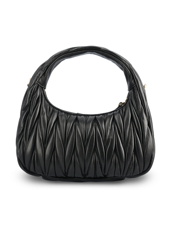 Wander Matelassé Leather Shoulder Bag