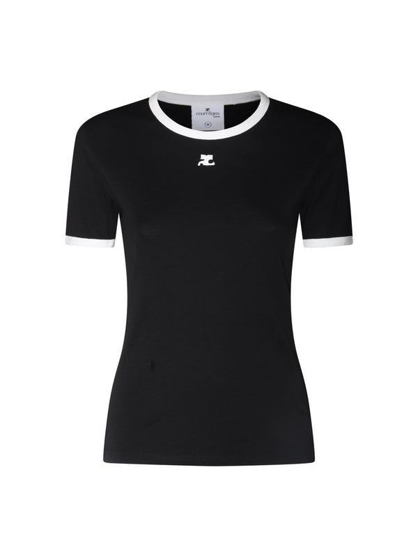 Courrèges Black Half Sleeve