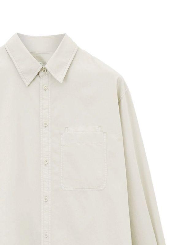 Chest Double Pocket Cotton Shirt