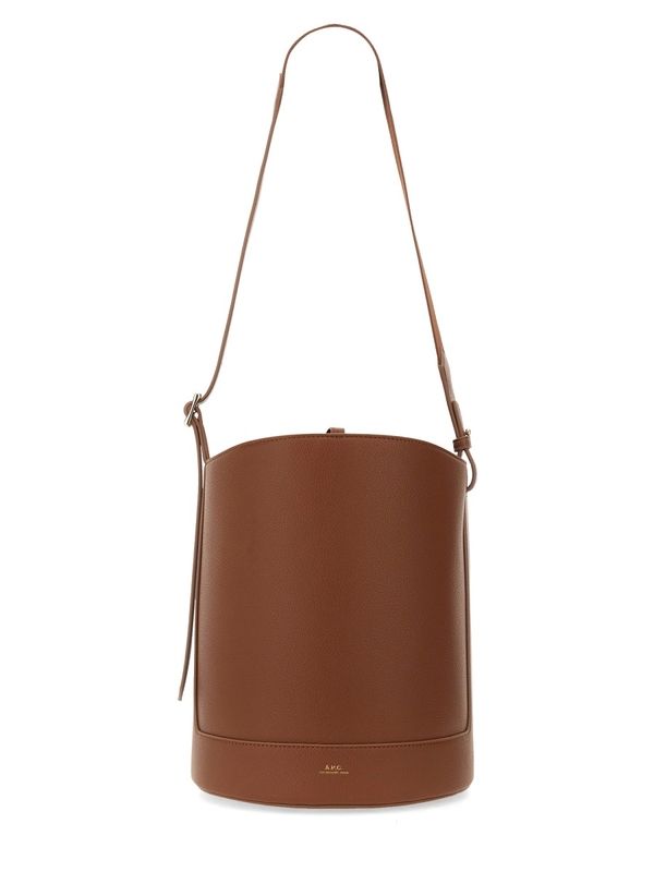 Anna Logo Detail Bucket Bag