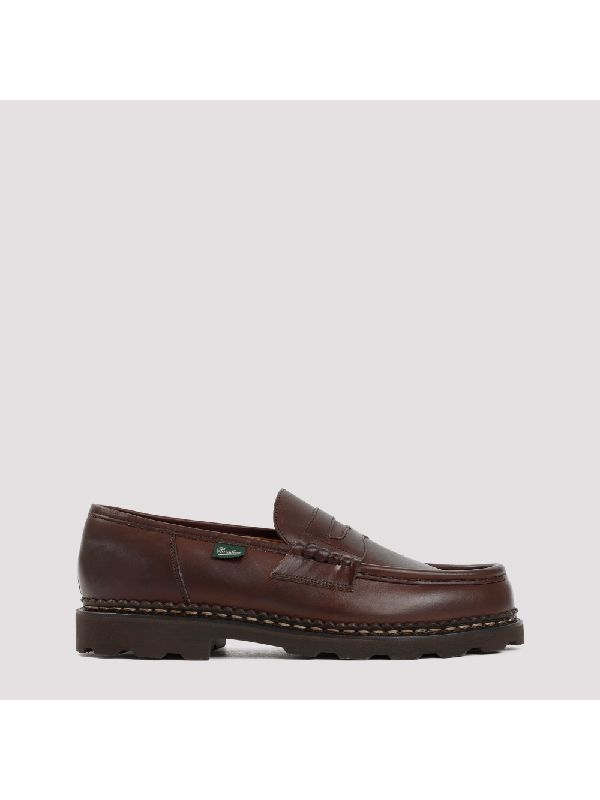 Rames Brown Leather Loafers