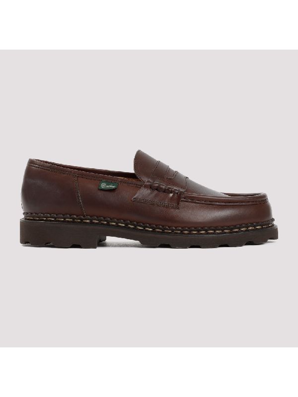 Rames Brown Leather Loafers