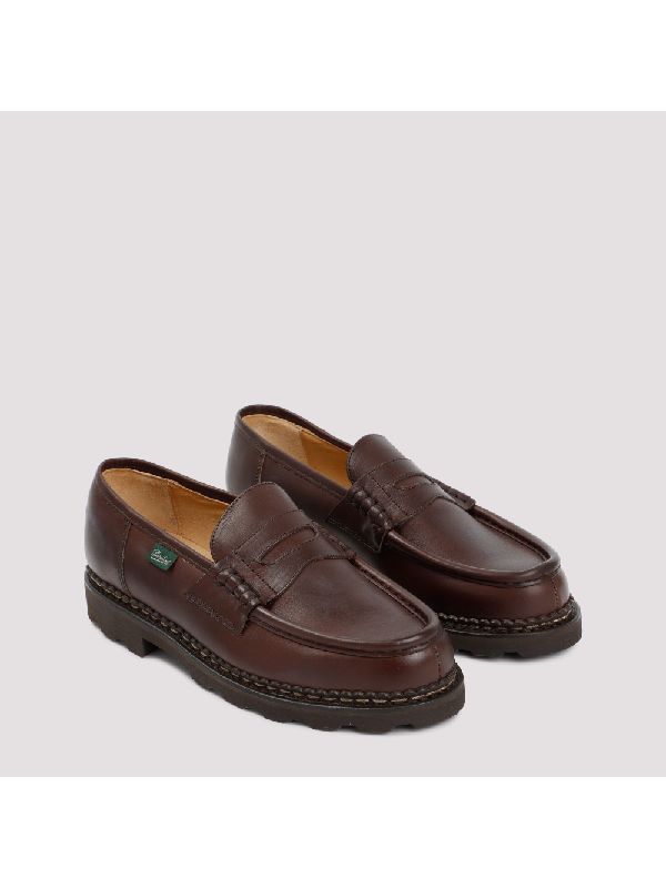 Rames Brown Leather Loafers