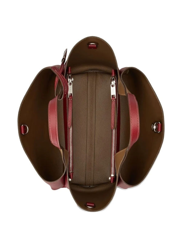 Tod's Red Tote Bag