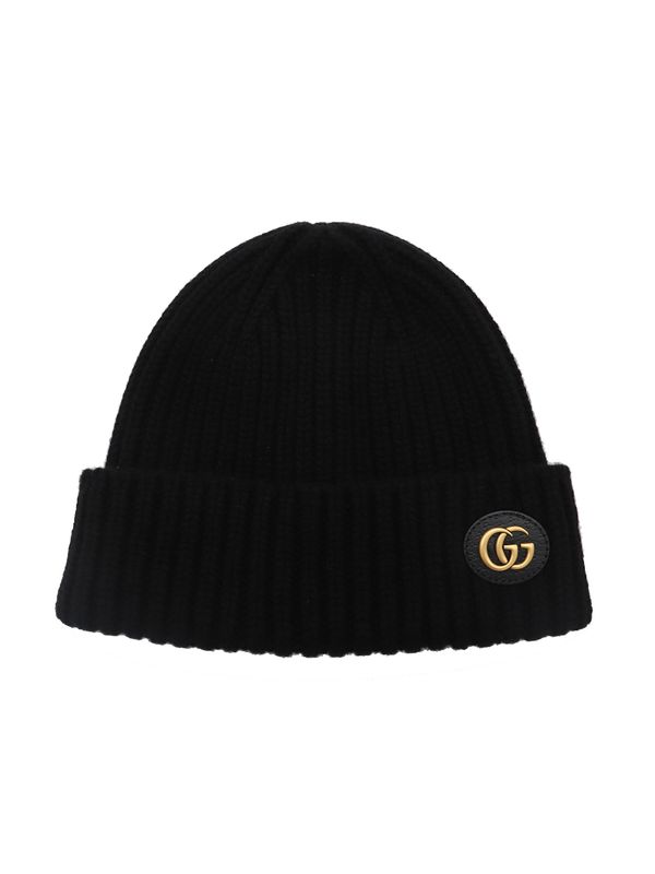 GG Logo Wool Cashmere Beanie