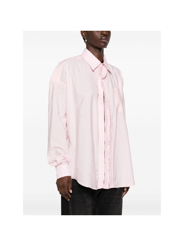 Asymmetric Panel Detail Shirt