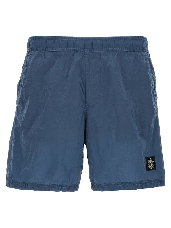 Stone Island Blue Swim Shorts