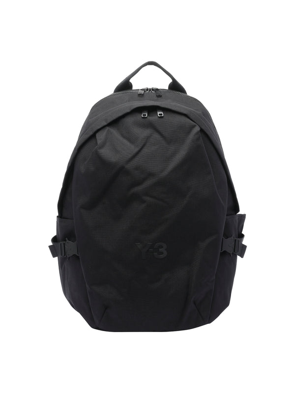 Y-3 Black Backpacks
