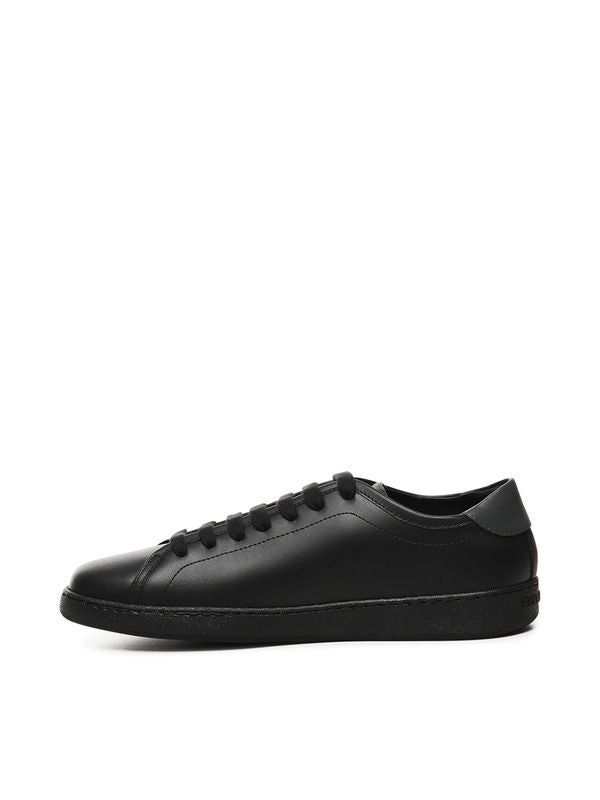 Double Gancini Printing
  Calfskin Sneakers