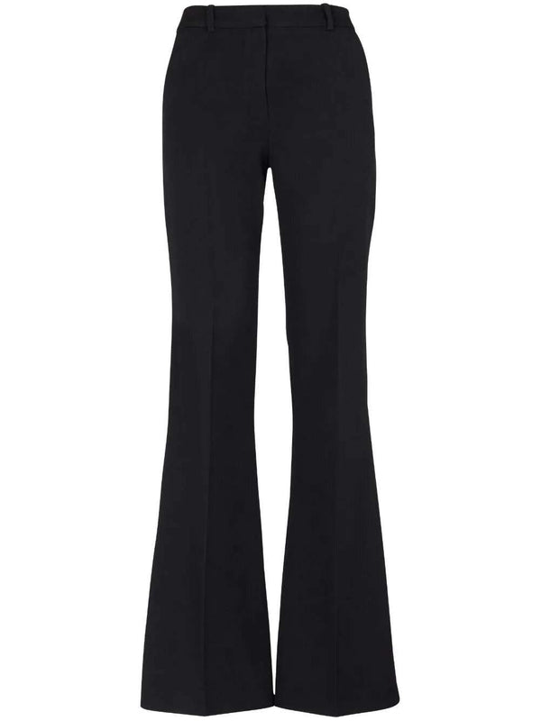 Wool flared trousers Trousers