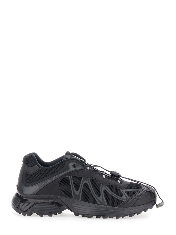 Salomon Black Low Top Sneakers