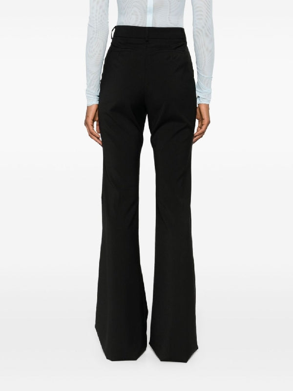 Wool Flare Pants