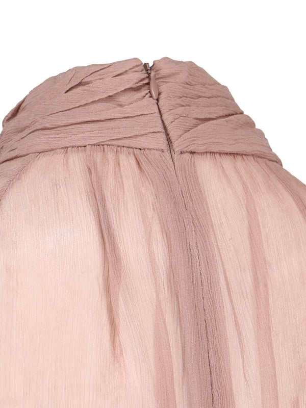 Staud Pink Mini Dress