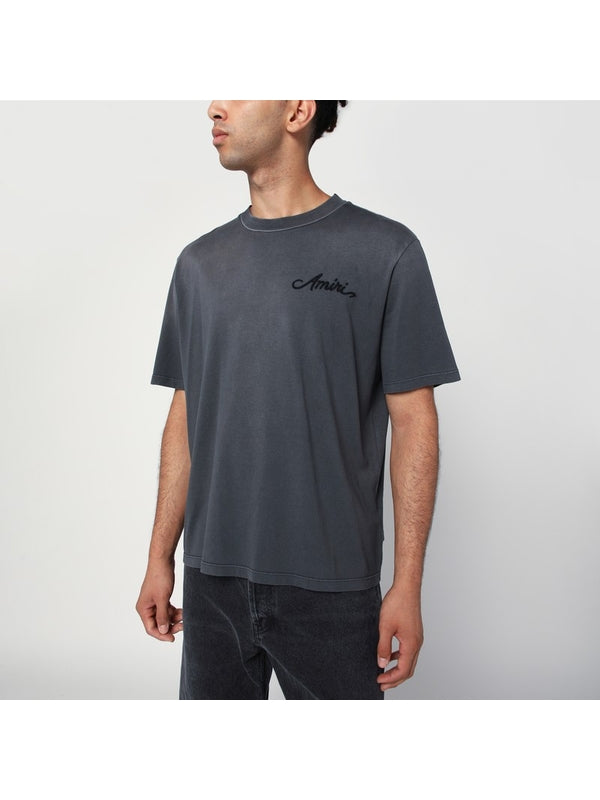 Amiri Black Half Sleeve