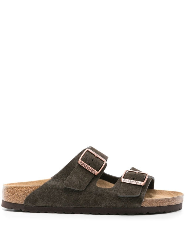 Arizona Buckle Suede Sandals