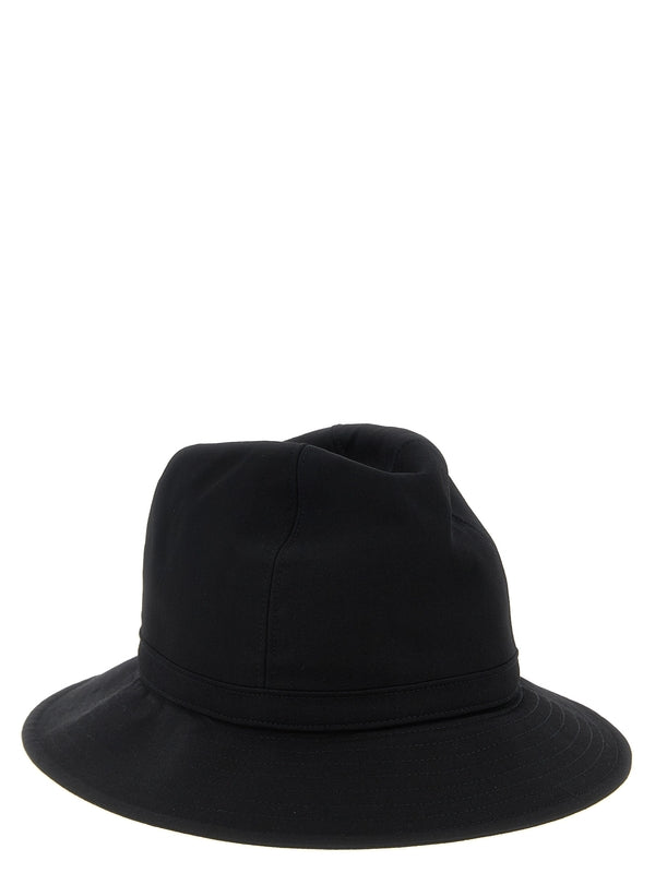 Yohji Yamamoto Black Bucket Hats