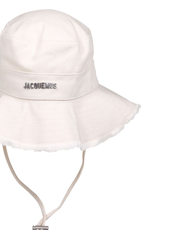 Jacquemus White Bucket Hat