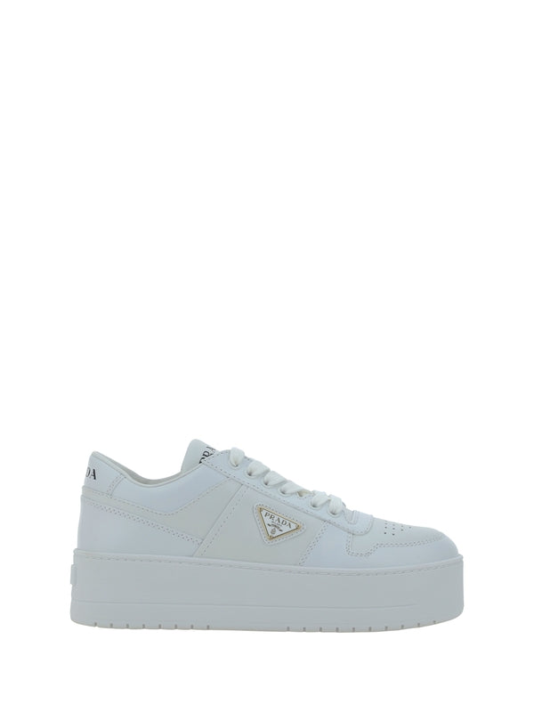 Triangle Logo Platform Sneakers