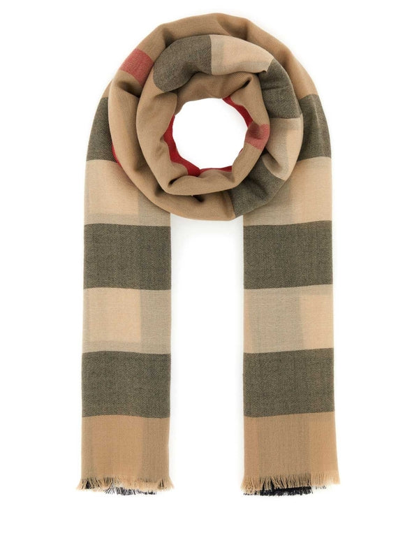 Vintage Check Cashmere Muffler