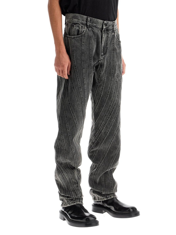 Spiral Wash Denim Pants