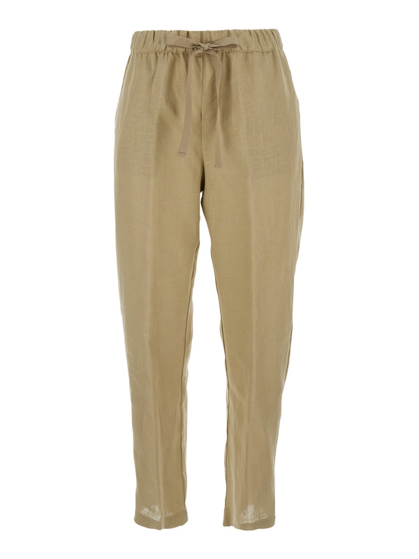 Drawstring Linen Pants