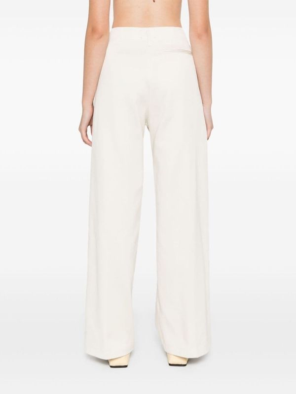 White Tailored Pants