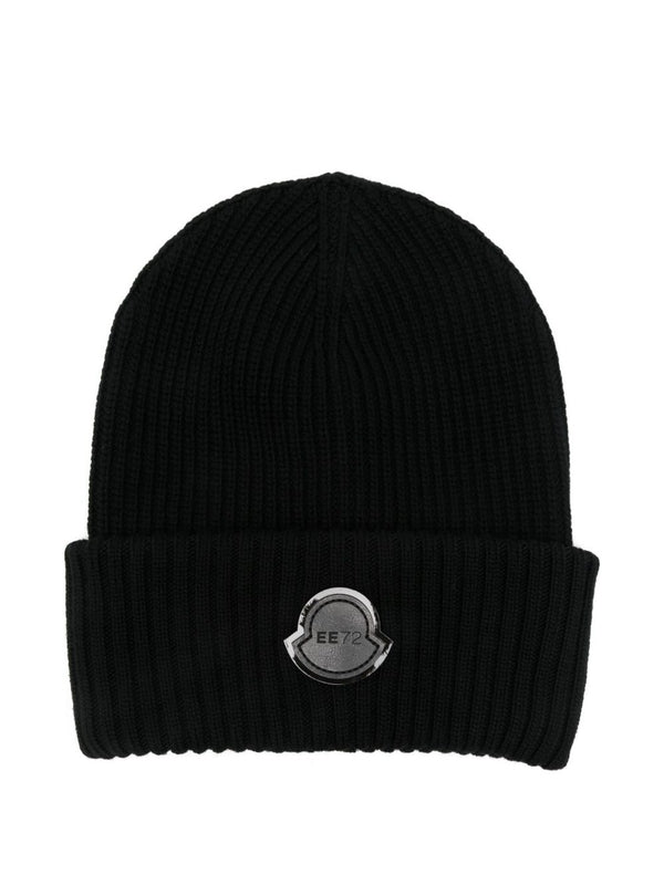 Moncler Black Beanie