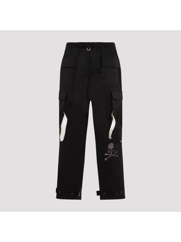 Logo Cotton Cargo Pants