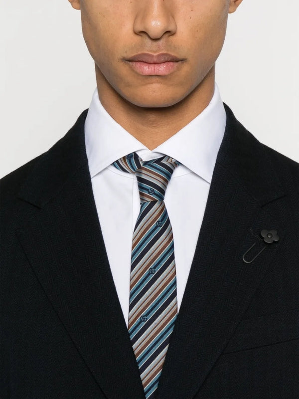 Single-Breasted Wool Blend Jacket