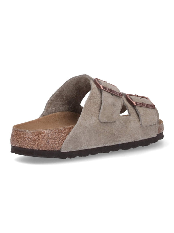 Arizona Strap Suede Sandals