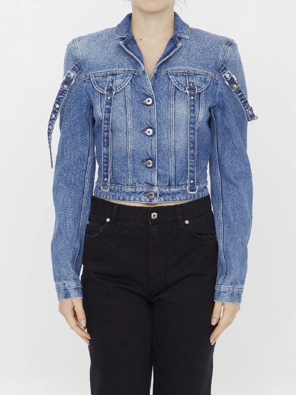 Buckle Denim Trucker Jacket