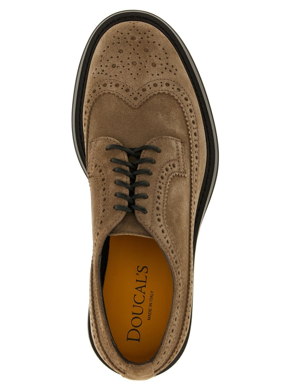 Doucal'S Beige Lace-Ups
