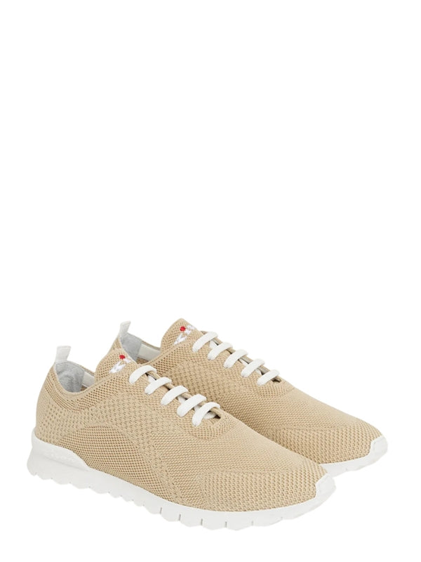 Beige Low-Top Sneakers