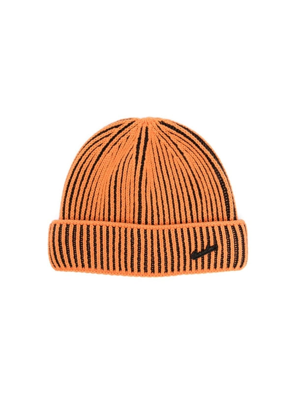 Logo Patch Cotton Cashmere Beanie