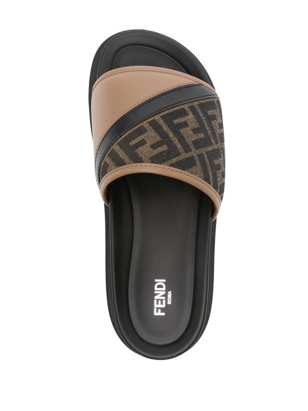 FF Logo Jacquard Slides
