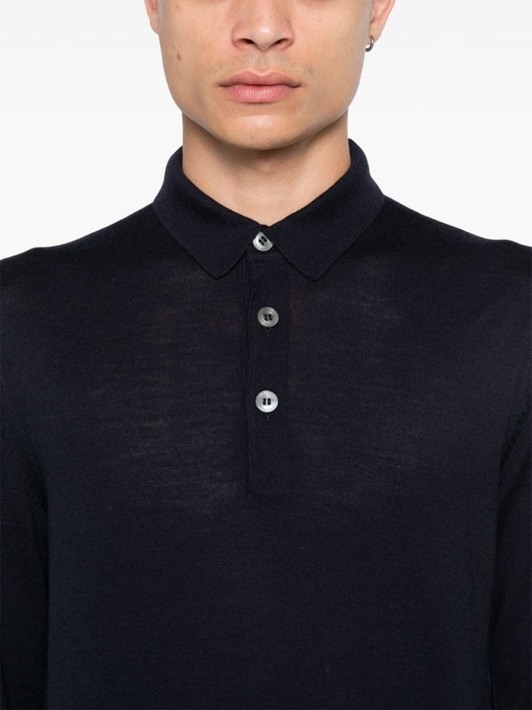 Wool Polo Shirt