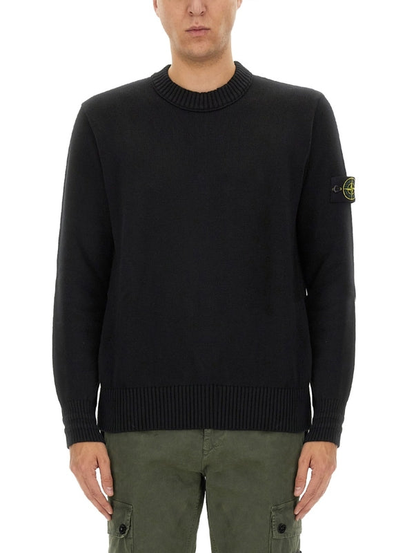 Wappen Patch Crewneck Knit